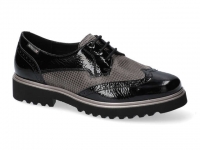 Chaussure mephisto velcro modele selenia verni noir